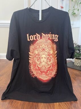 Lord Dying Shred Til Yer Dead Band T-Shirt Size XXXL Sludge Metal